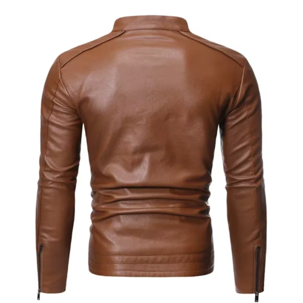 Men's Elegant Leather Jacket