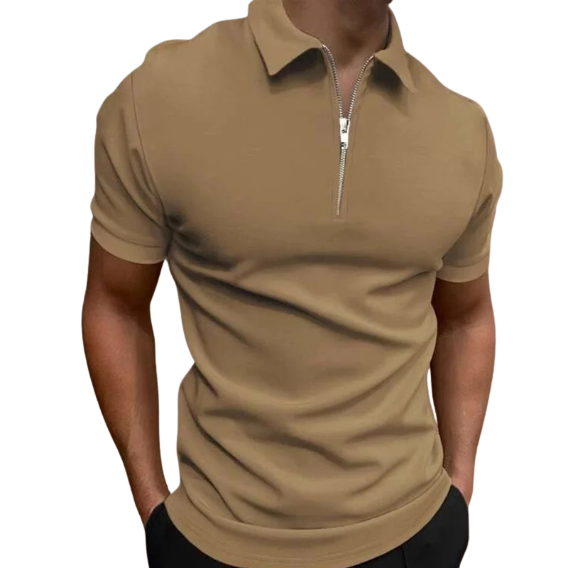 GREGORIO | CONTEMPORARY HIGH-ZIP POLO