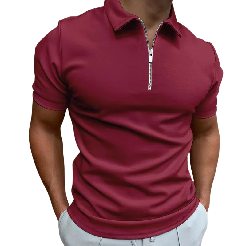 GREGORIO | CONTEMPORARY HIGH-ZIP POLO