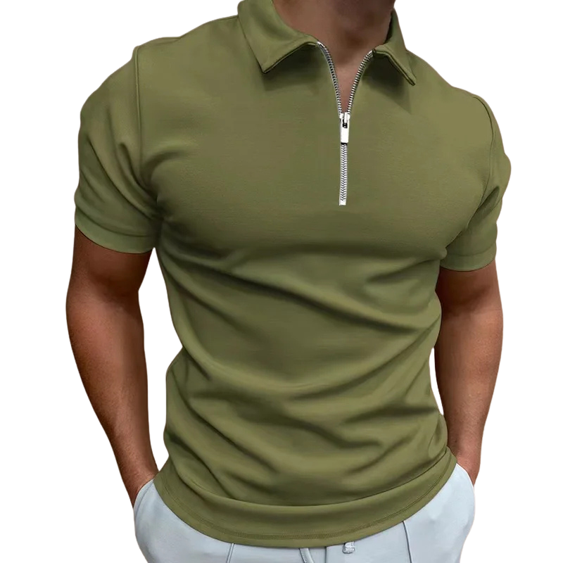 GREGORIO | CONTEMPORARY HIGH-ZIP POLO