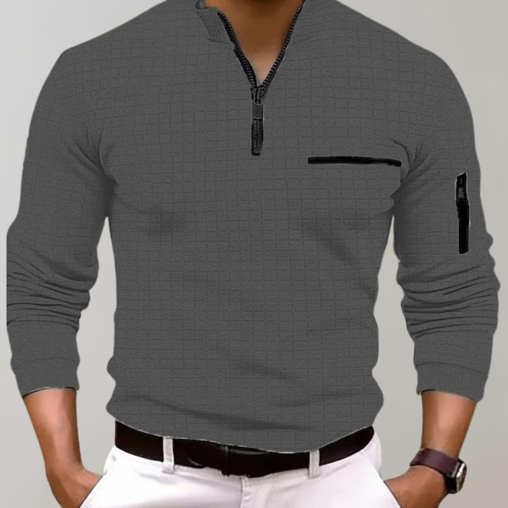 Breathable Stretch Polo Shirt