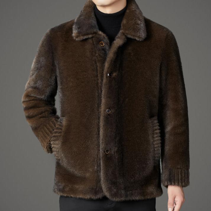 Elegant Mink Fur Coat