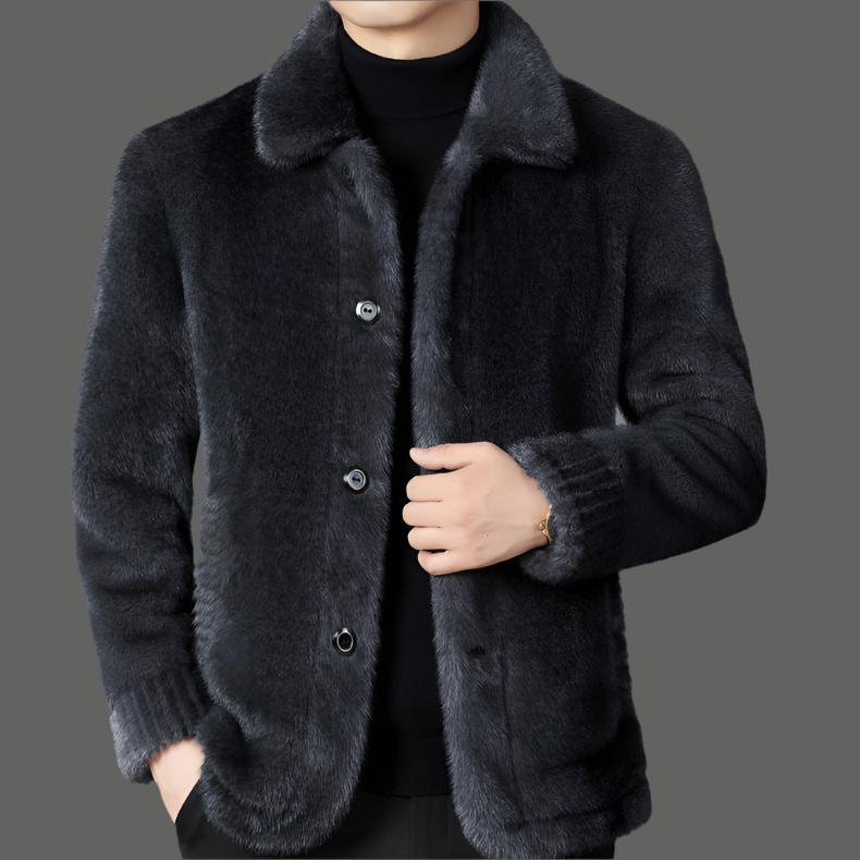 Elegant Mink Fur Coat