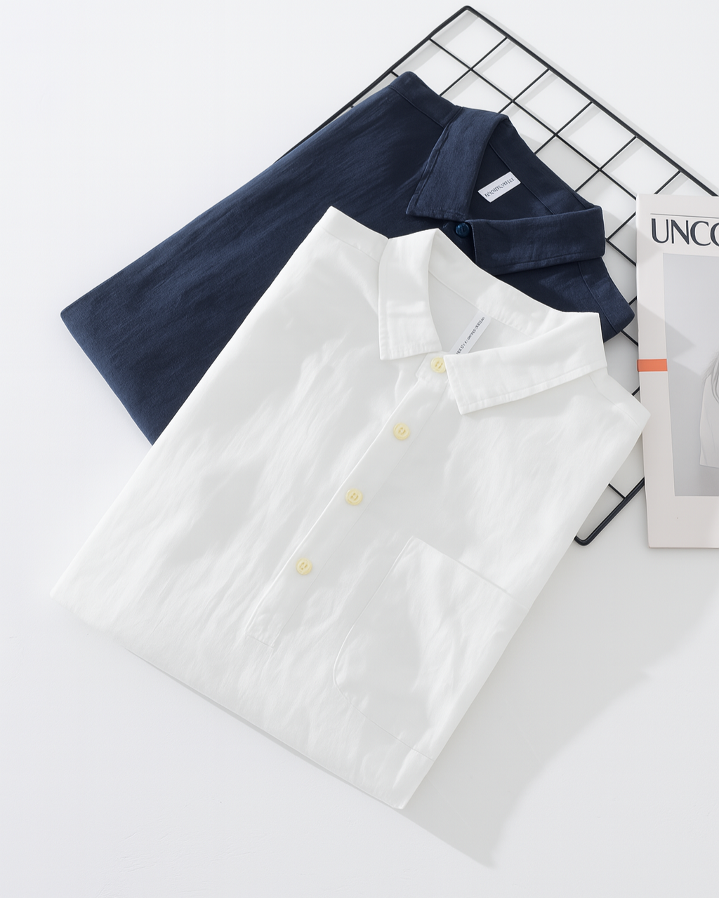 LOUIS | Cotton-Linen Blend Shirt