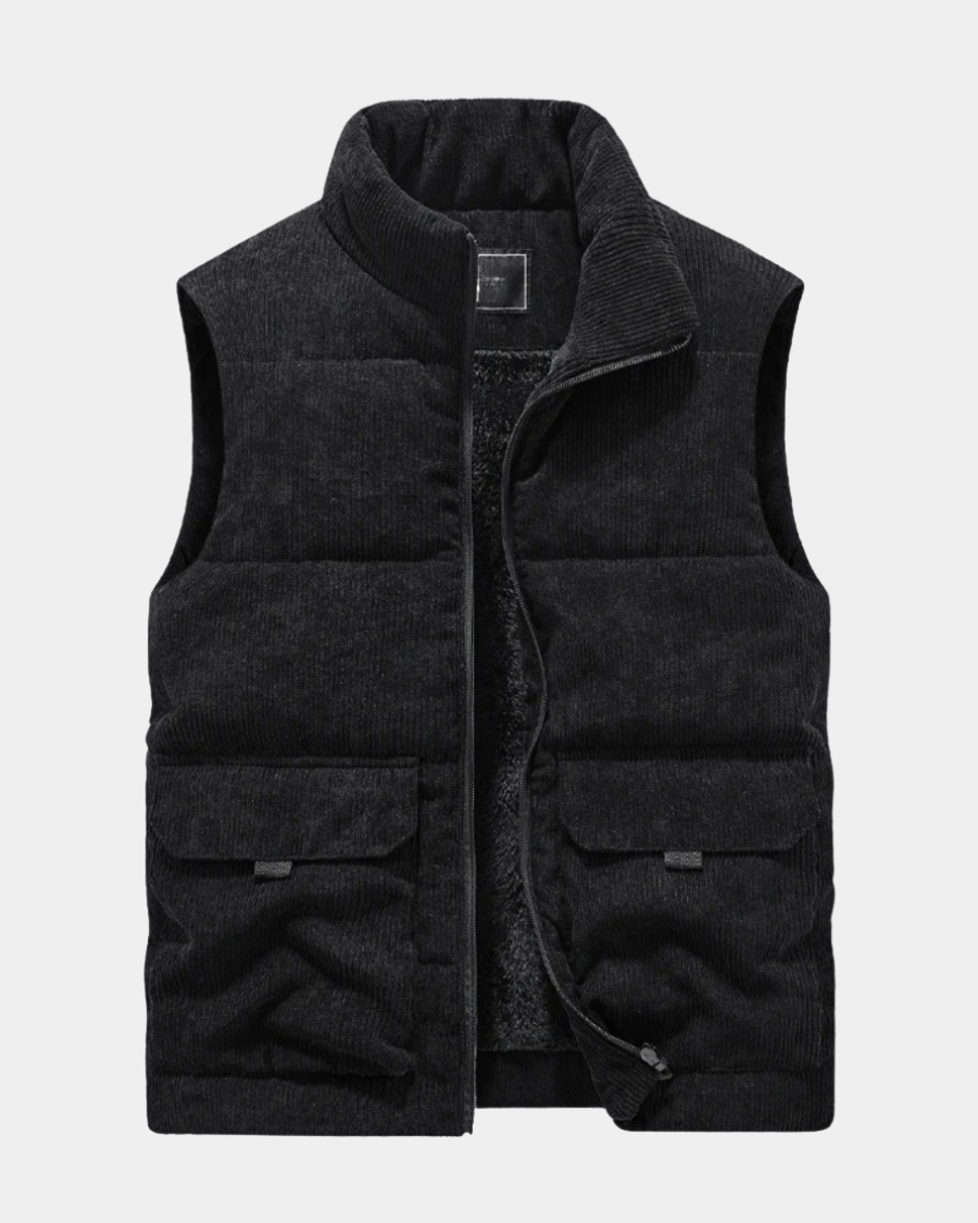Double-Lined Corduroy Vest