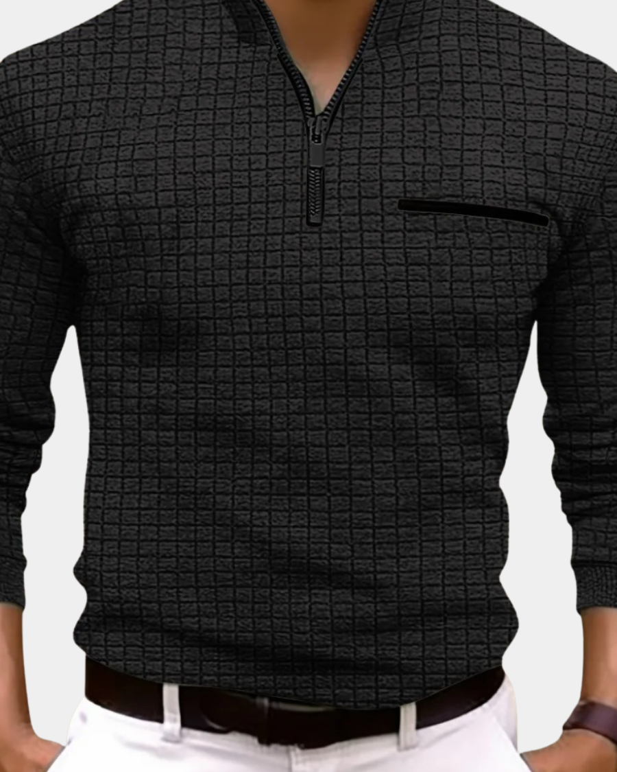 Breathable Stretch Polo Shirt