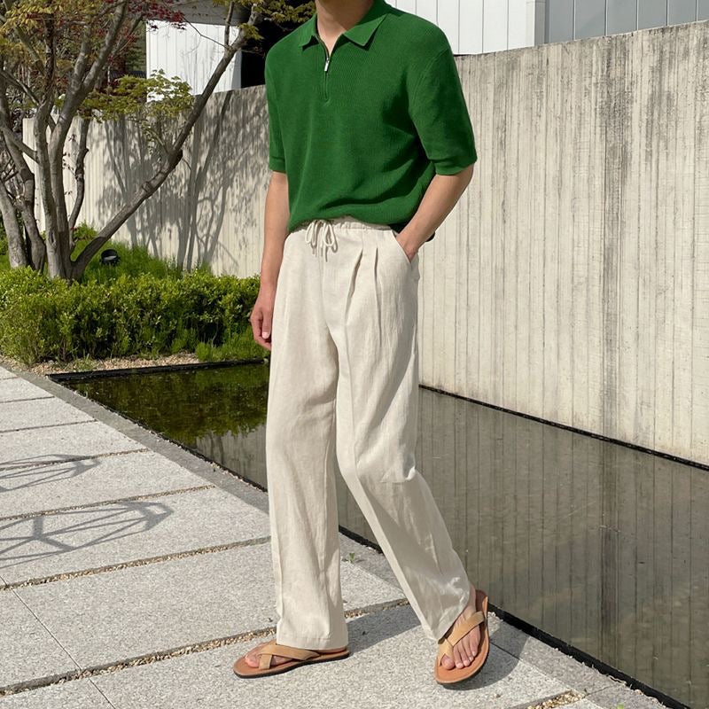 Kyoto Linen Drawstring Pants