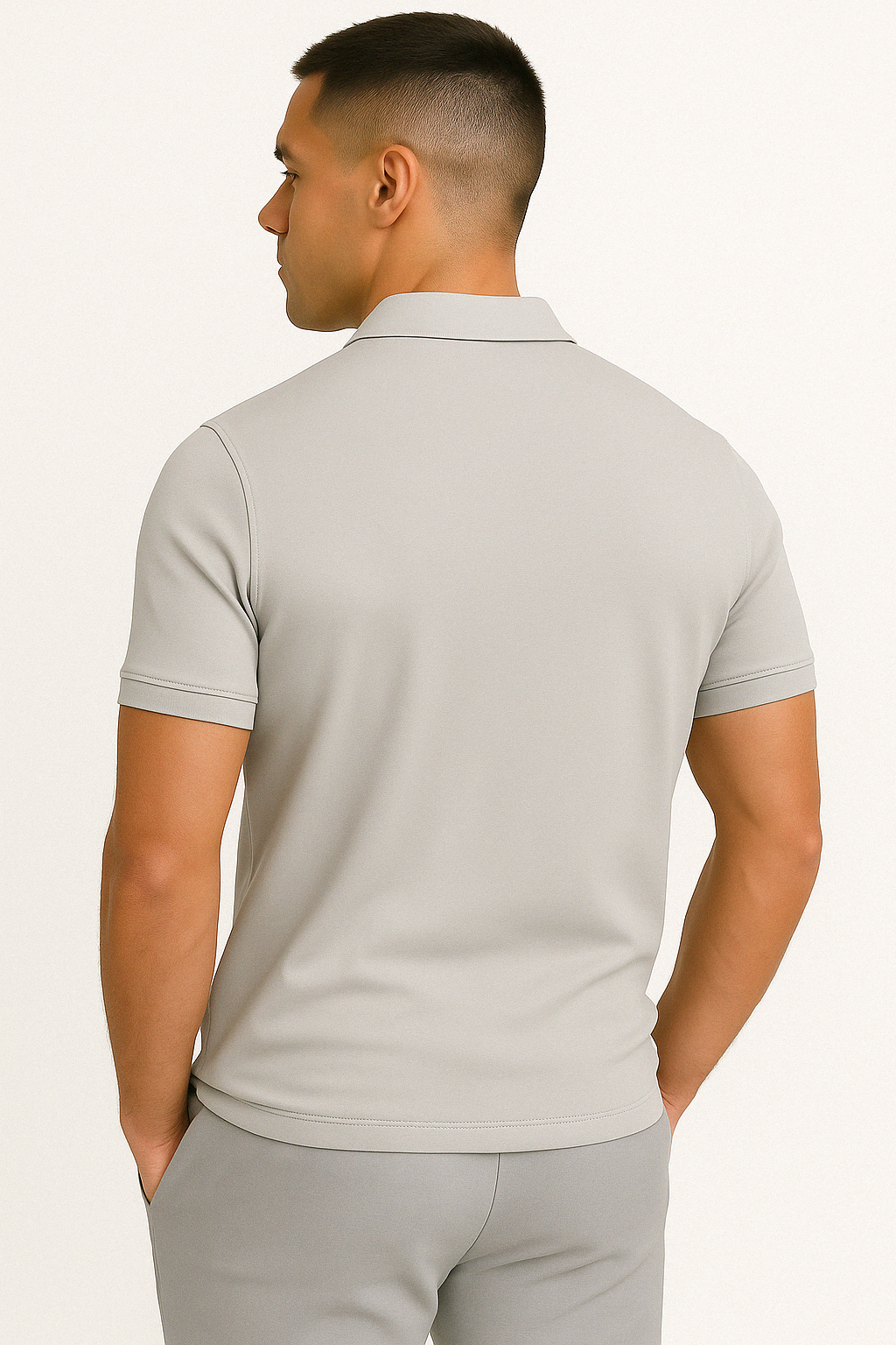 GREGORIO | CONTEMPORARY HIGH-ZIP POLO