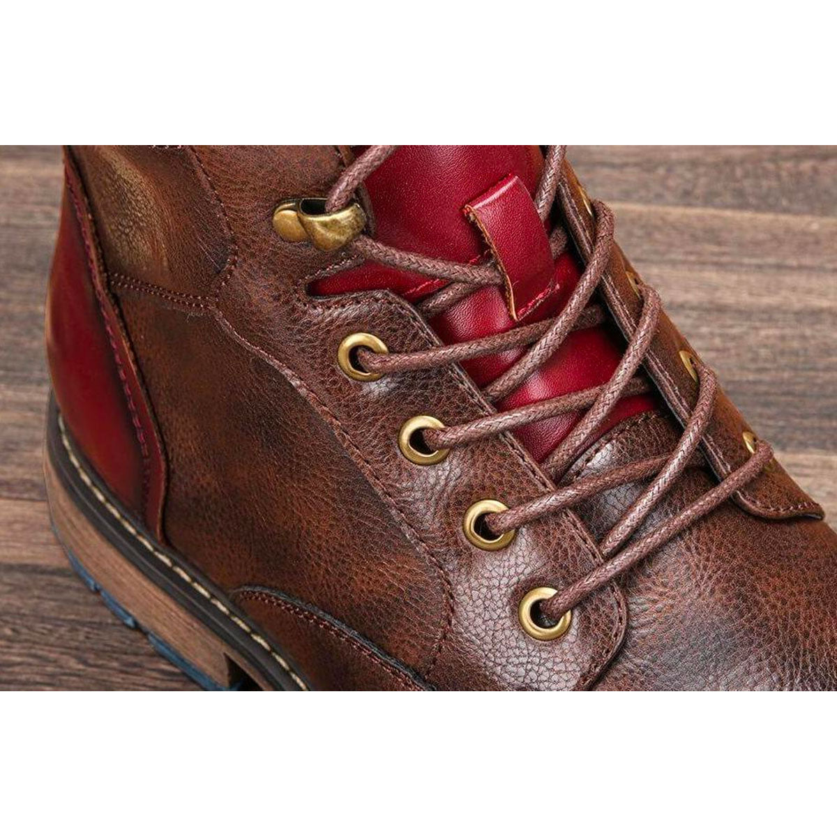 Handcrafted Leather Oxford Boots