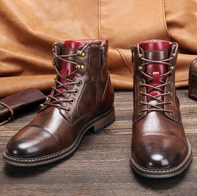Handcrafted Leather Oxford Boots