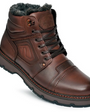 Men's Leather Orthopedic Boots for Ultimate Comfort