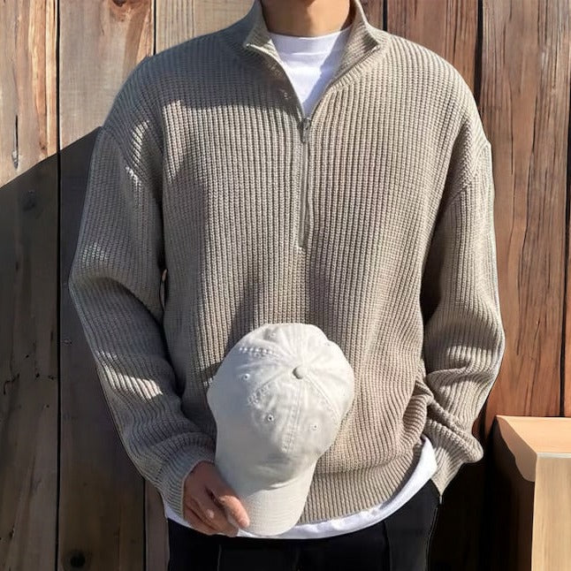 Contemporary Half-Zip Pullover