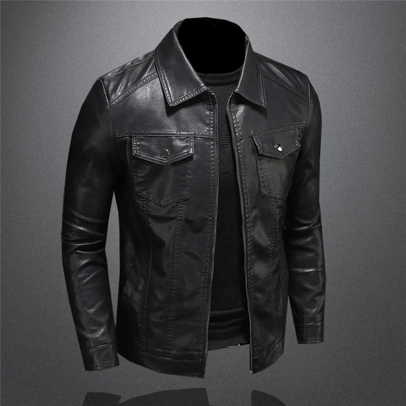 Men's Genuine Leather Jacket