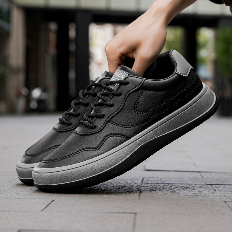 Genuine Leather Sneakers