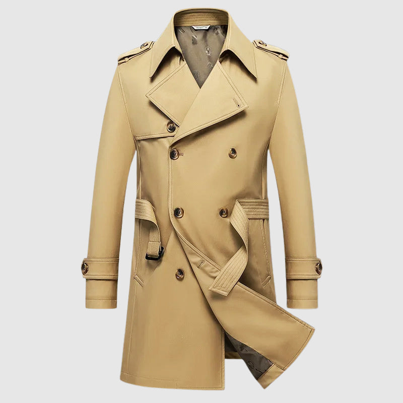 Double-Breasted Trench Coat