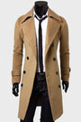 Double-Breasted Wool Coat