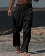THÉO | Relaxed Fit Linen Wide Leg Pants