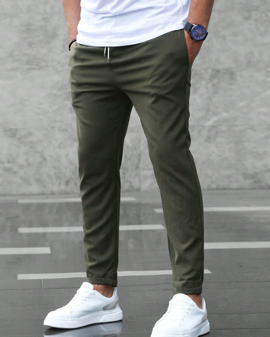DAVID | PREMIUM LIGHTWEIGHT STRAIGHT LEG CASUAL PANTS
