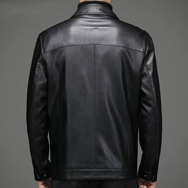 Men's Casual Leather Jacket
