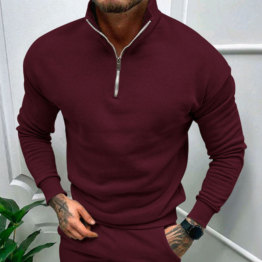 Lightweight Zippered Sweater