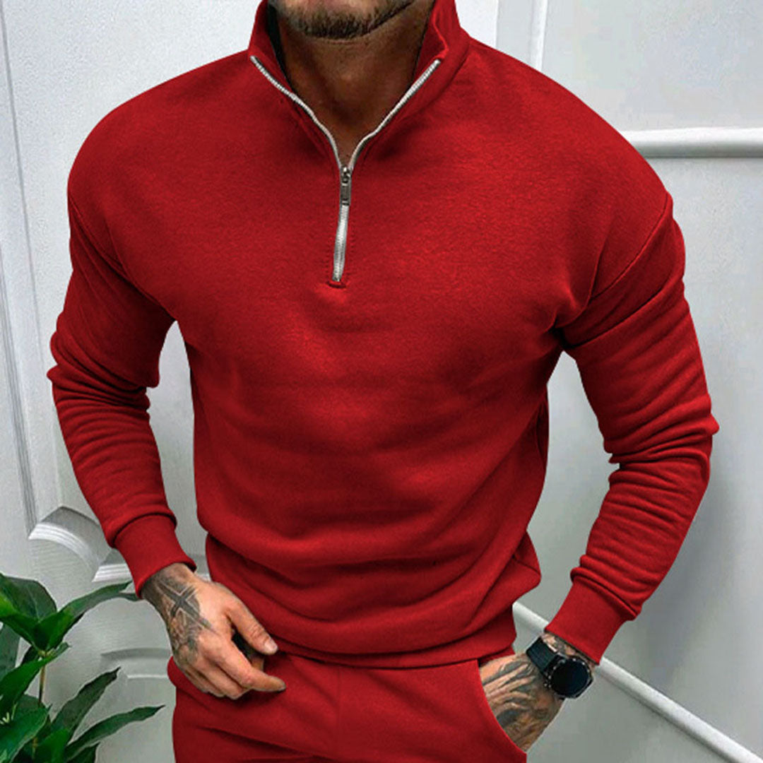 Lightweight Zippered Sweater