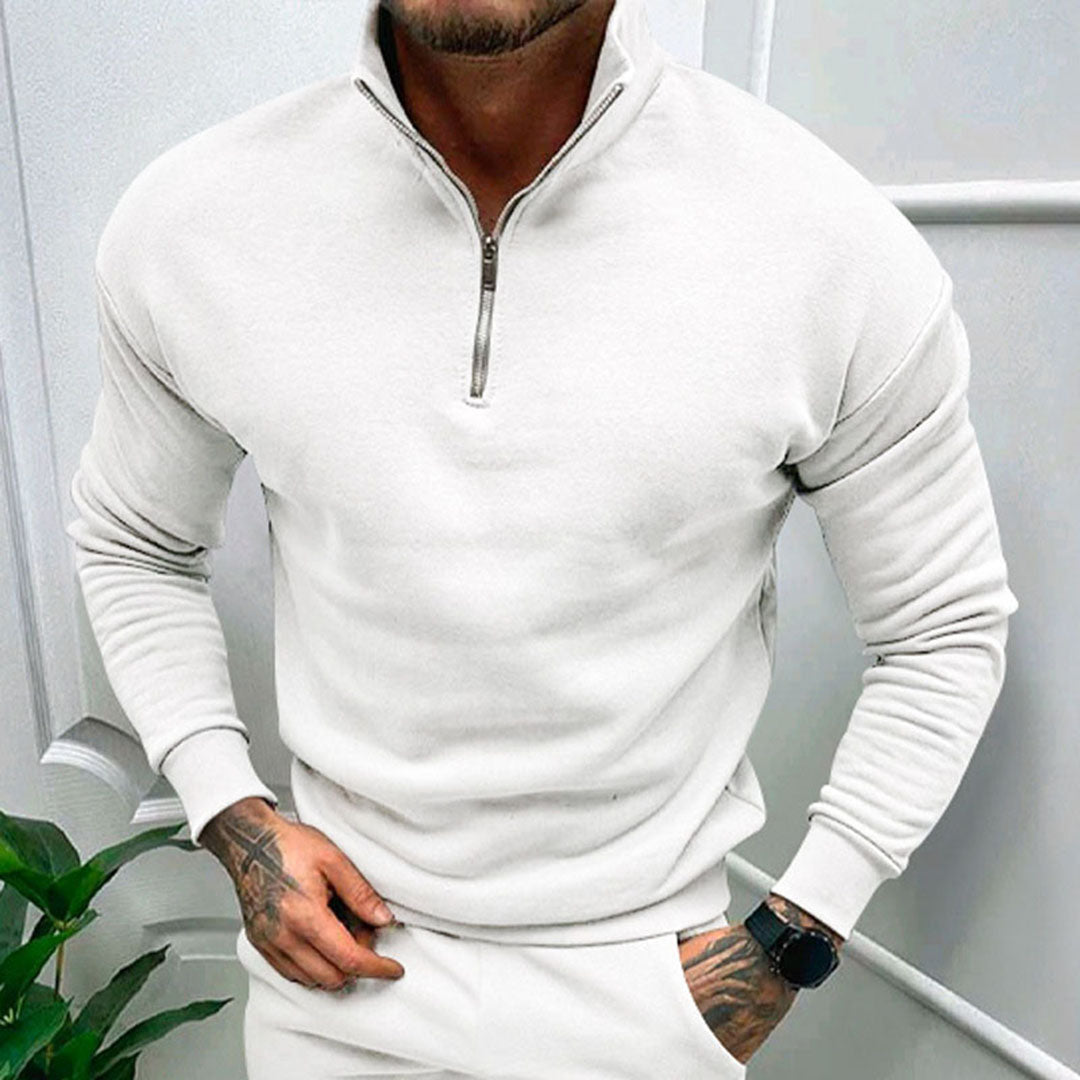 Lightweight Zippered Sweater