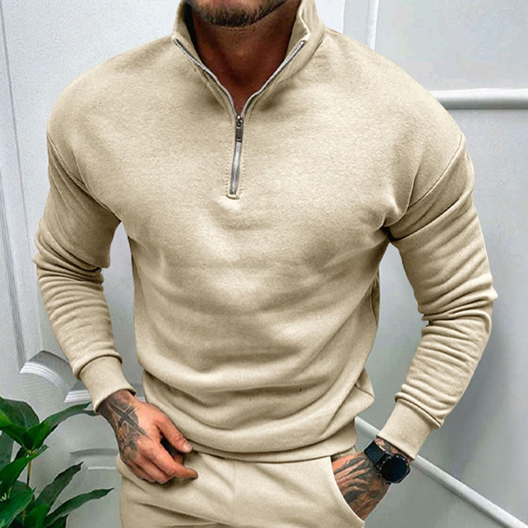 Lightweight Zippered Sweater