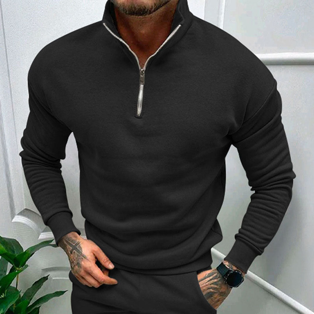 Lightweight Zippered Sweater
