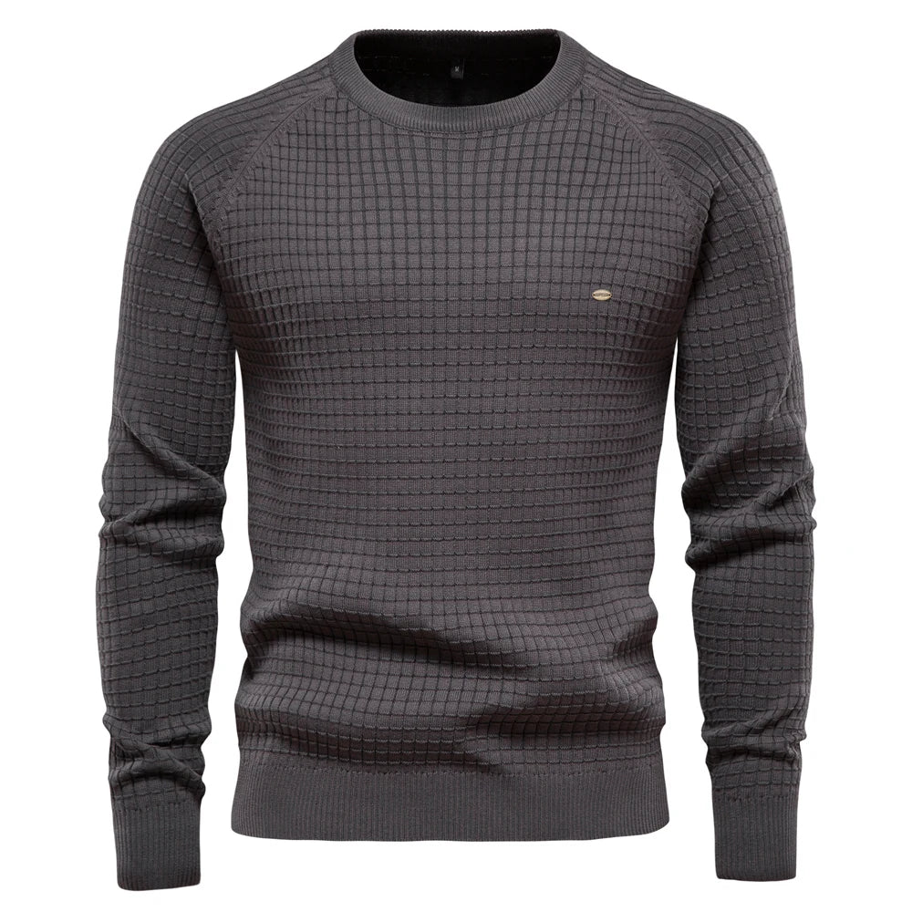 Men's Diamond Pattern Pullover