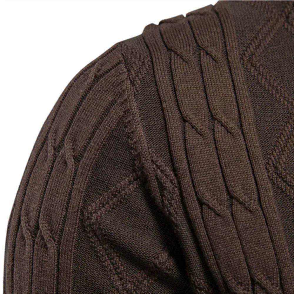 Men's Casual Pullover with Buttons