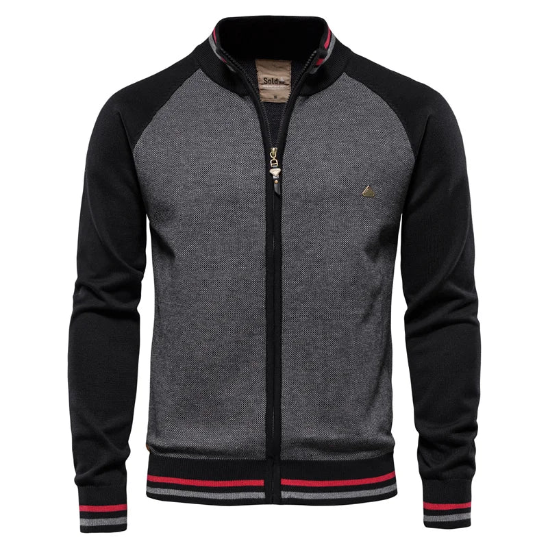 Luxury Men's Knit Sweater - High-End Fashion