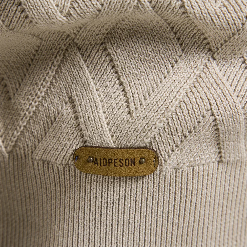 Men's Checked Pullover