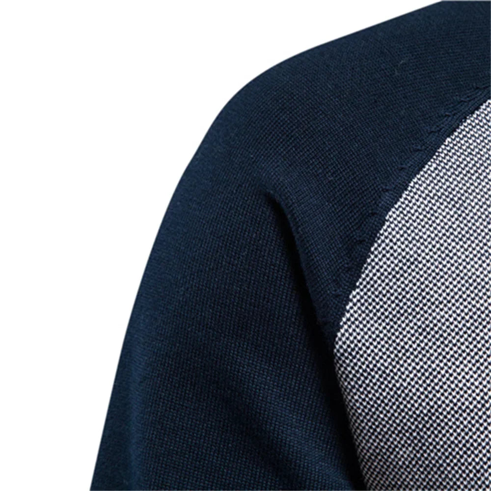 Luxury Men's Knit Sweater - High-End Fashion