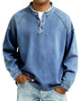 George | Vintage Denim Henley Shirt