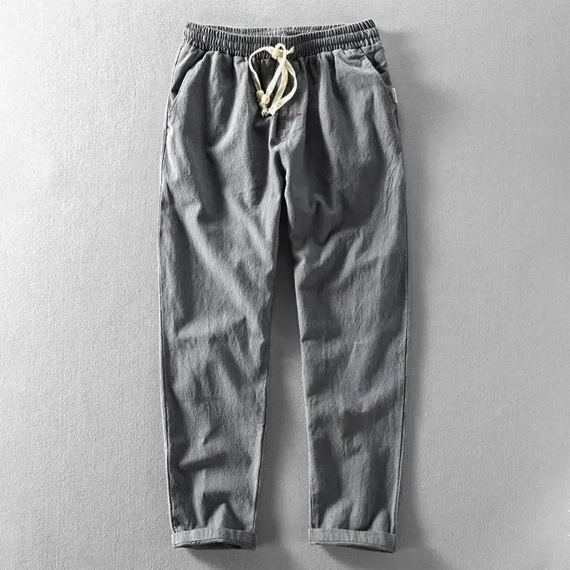 Elio | Breezy Linen Trousers