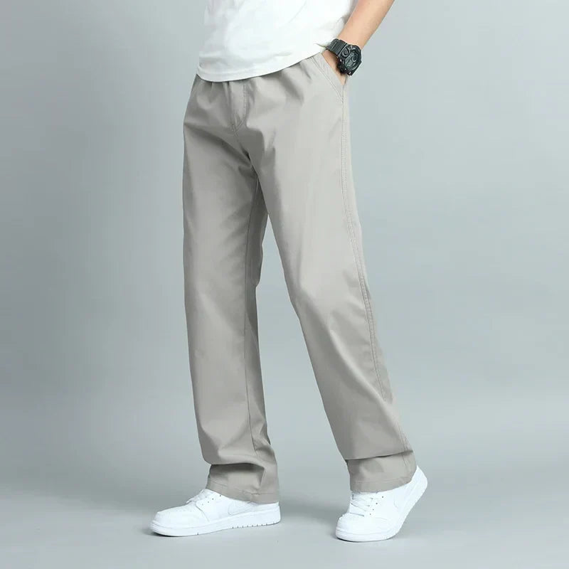 Men's Wide Cotton Pants