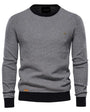 Men's Checkered Pattern Pullover