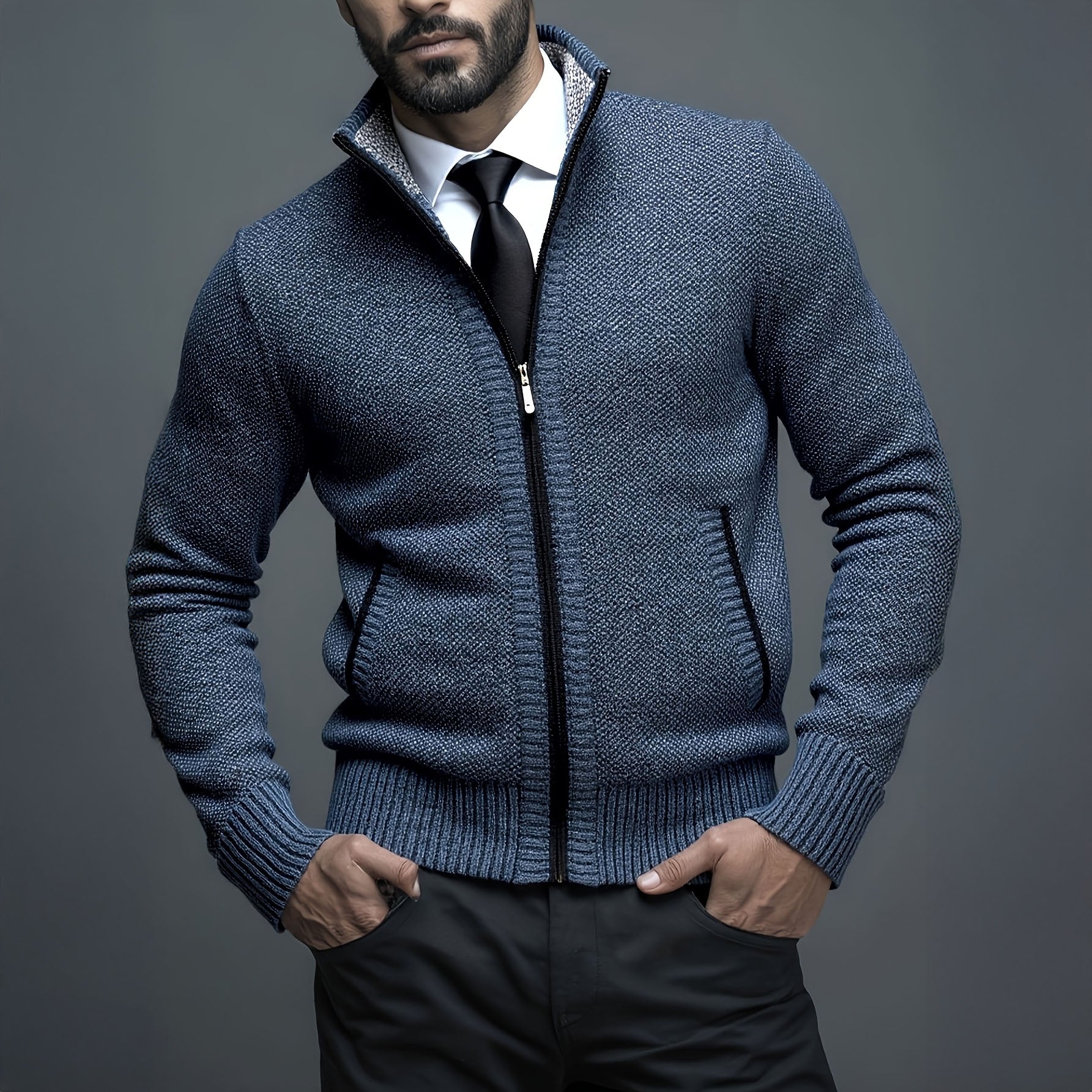 Luxury Men's Zipper Vest