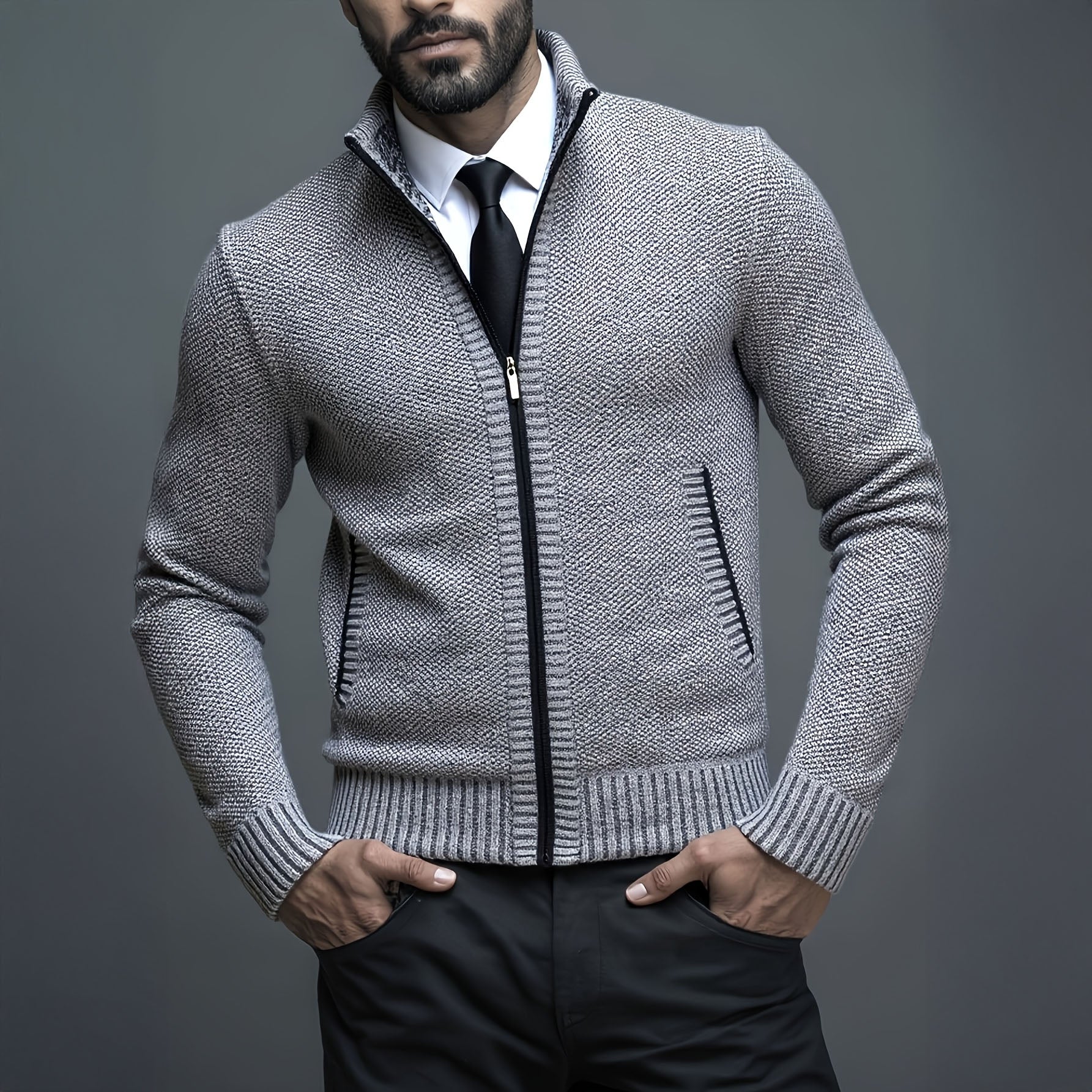 Luxury Men's Zipper Vest