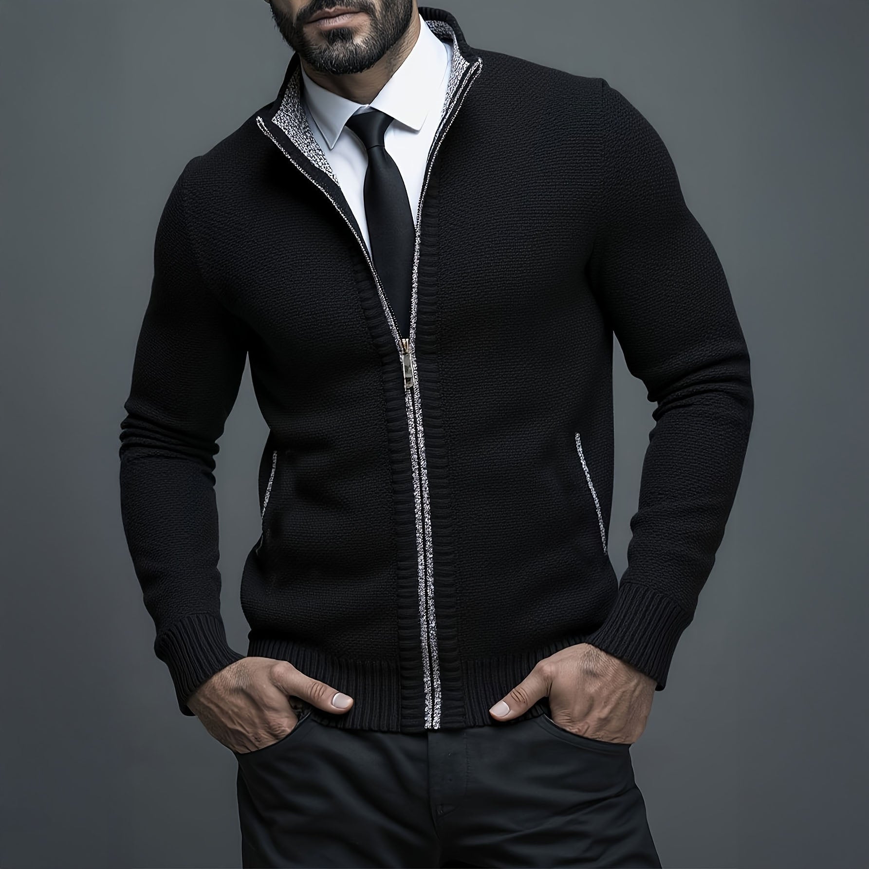 Luxury Men's Zipper Vest