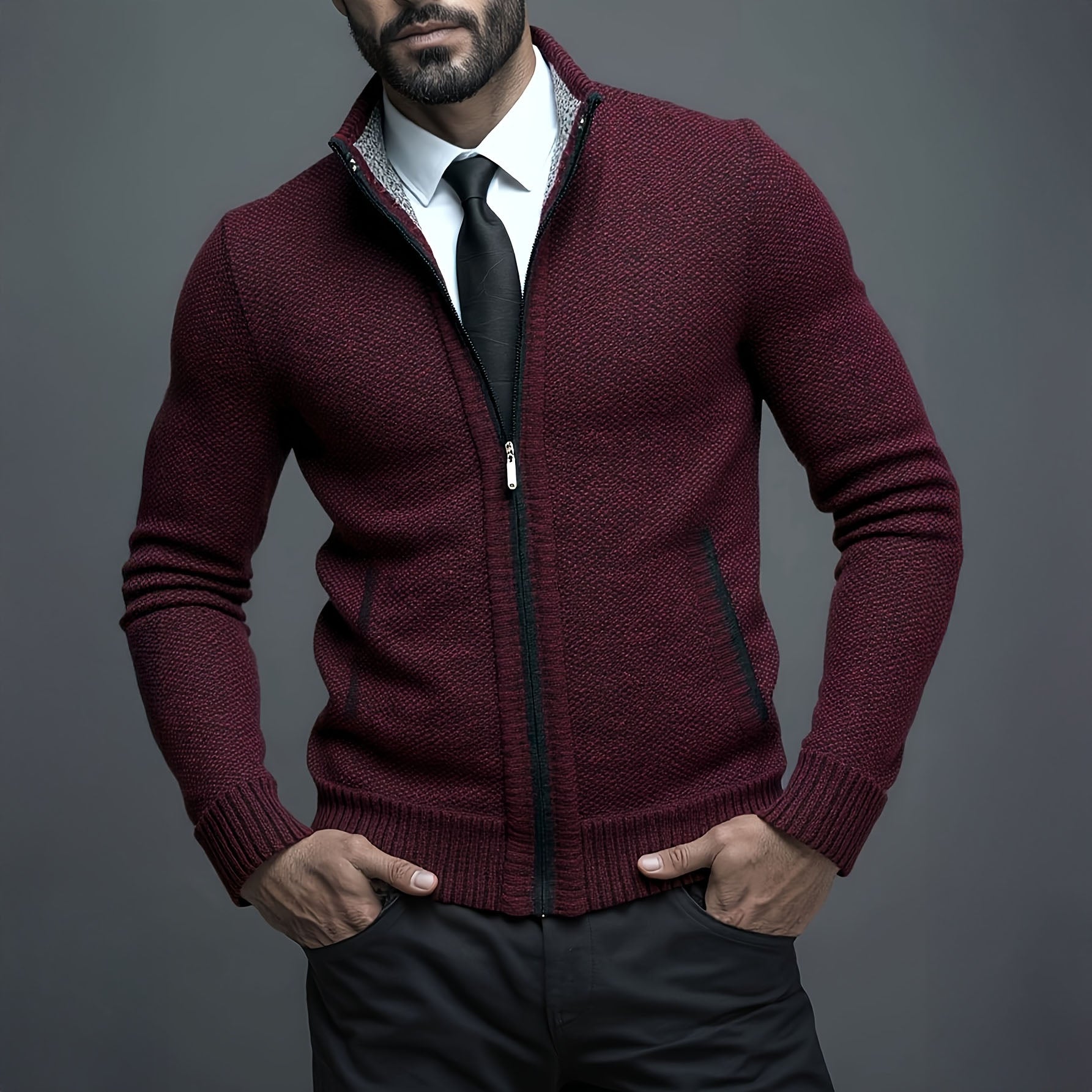 Luxury Men's Zipper Vest