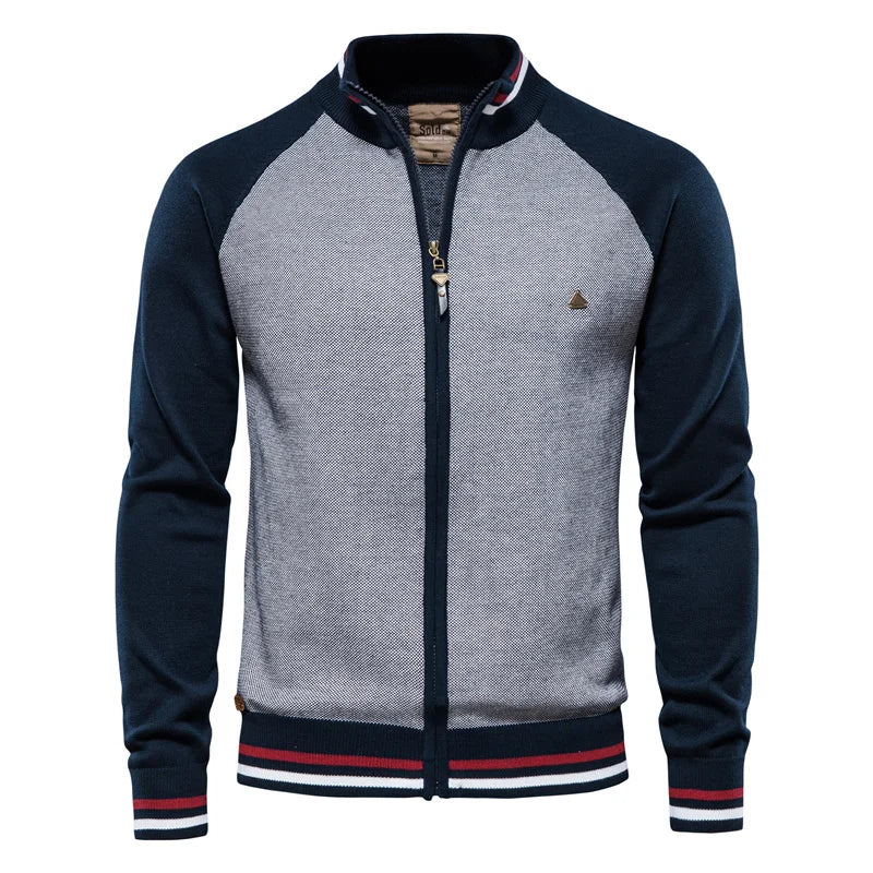 Luxury Men's Knit Sweater - High-End Fashion