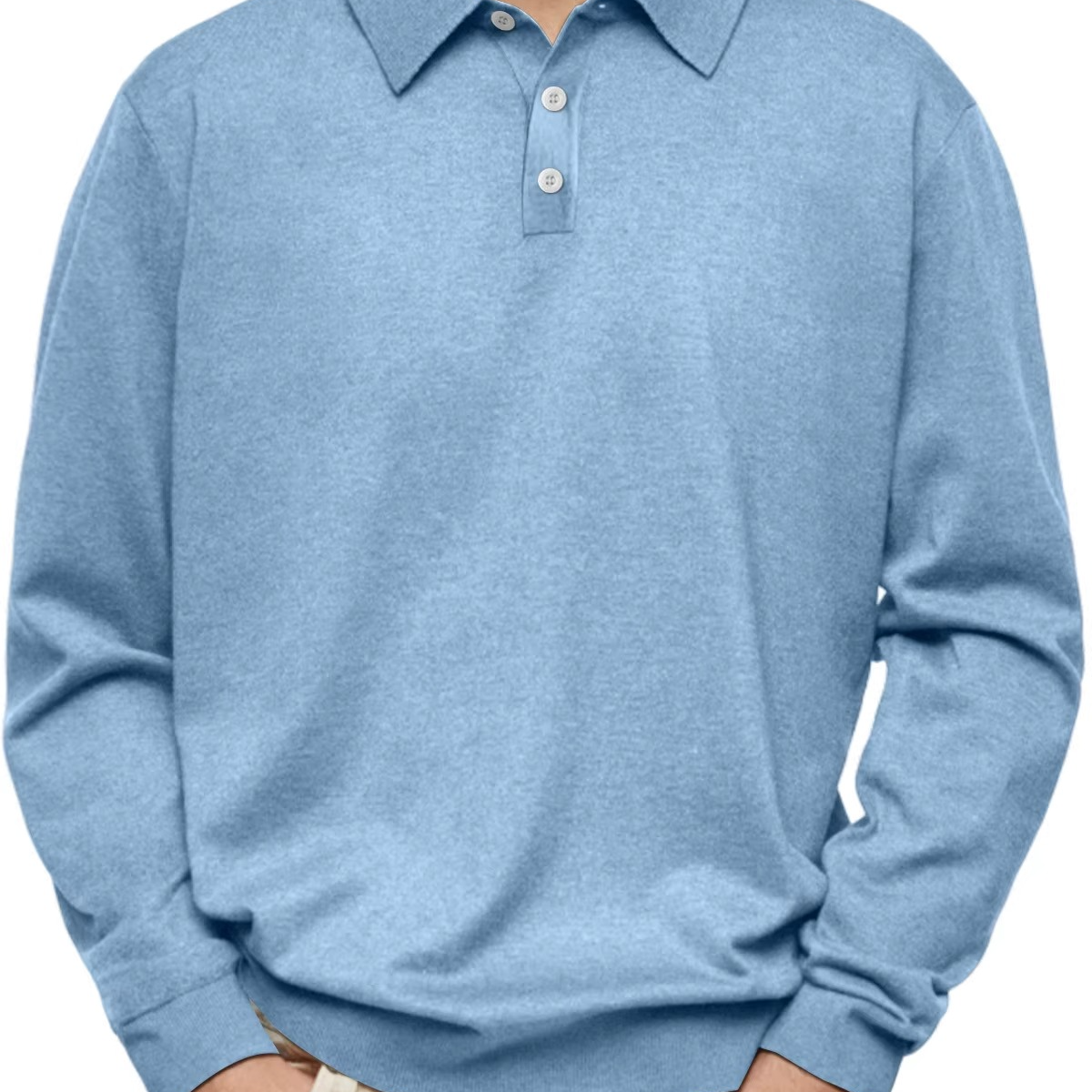 Classic Long Sleeve Polo Shirt