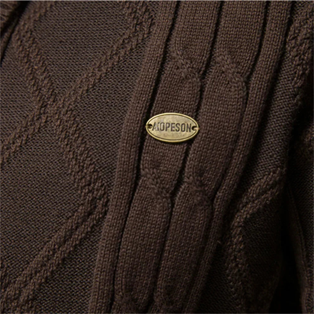 Men's Casual Pullover with Buttons