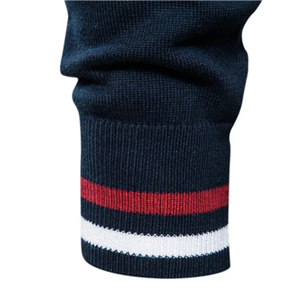 Luxury Men's Knit Sweater - High-End Fashion