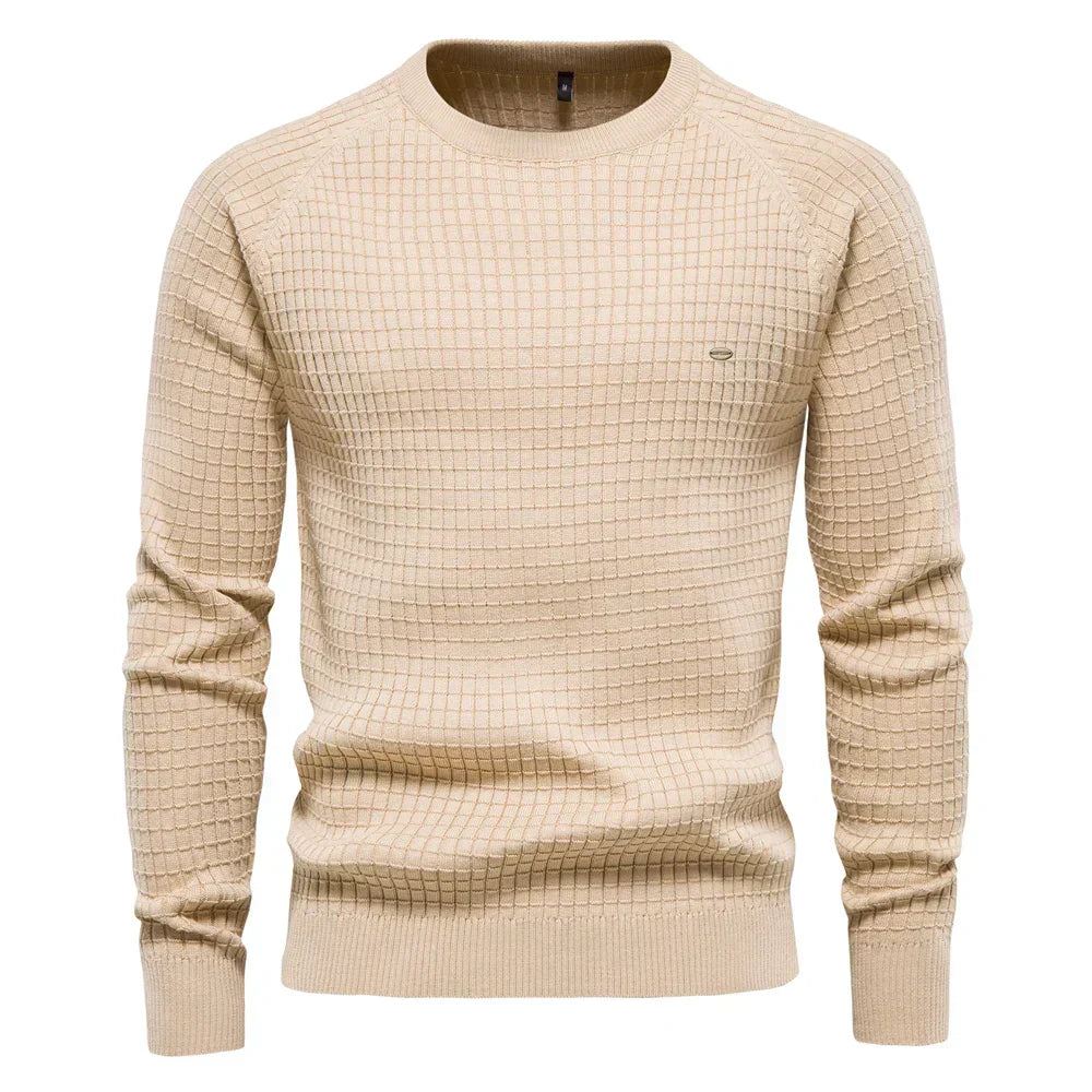 Men's Diamond Pattern Pullover