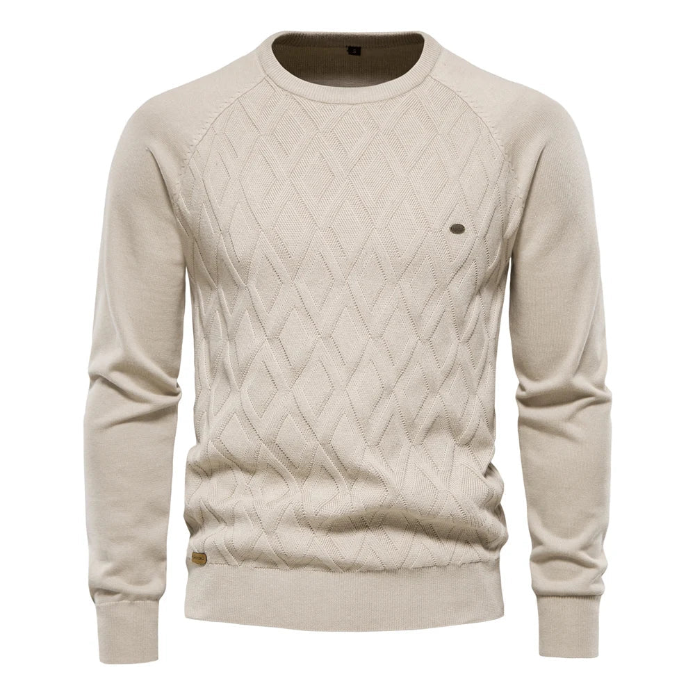 Men's Checked Pullover