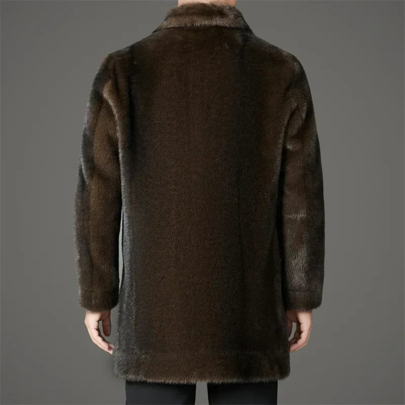 Luxurious Mink Fur Coat