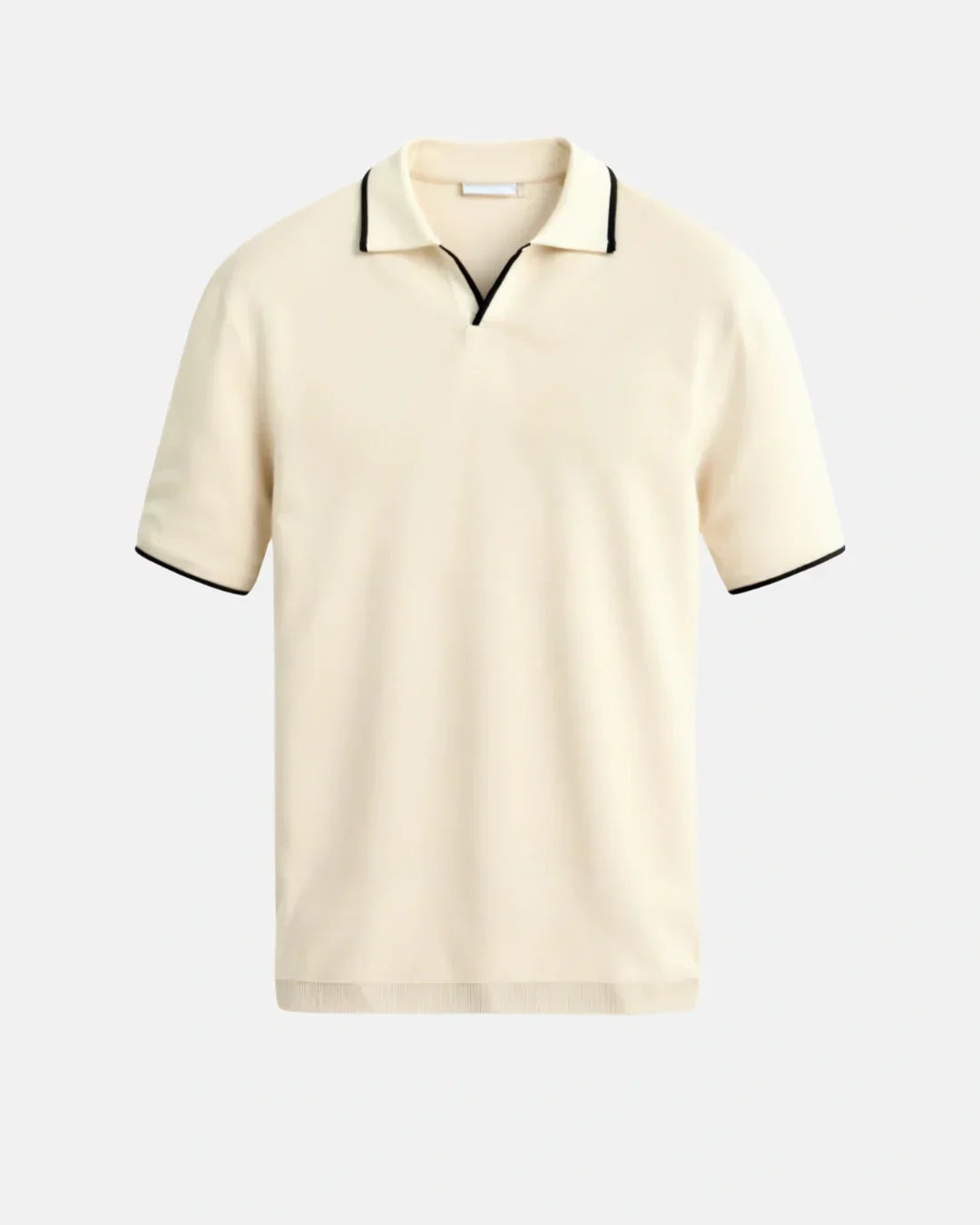 Personalized Piqué Polo Shirt with Contrasting Accents