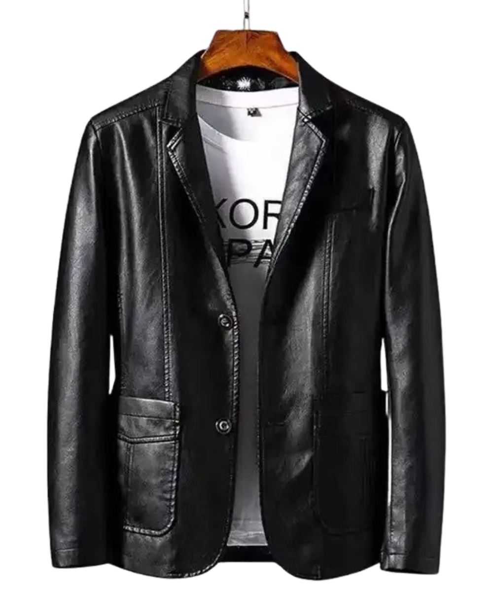 Premium Men's Leather Jacket - High-End Fashion